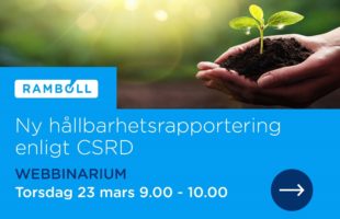 CSRD hållbarhetsrapportering